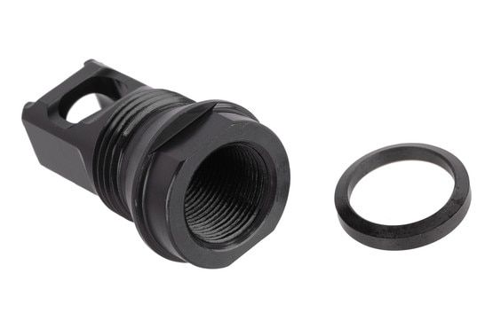 Breek Arms 2BO-S 30 Cal Short Single Port Muzzle Brake with 5/8x24 threads.